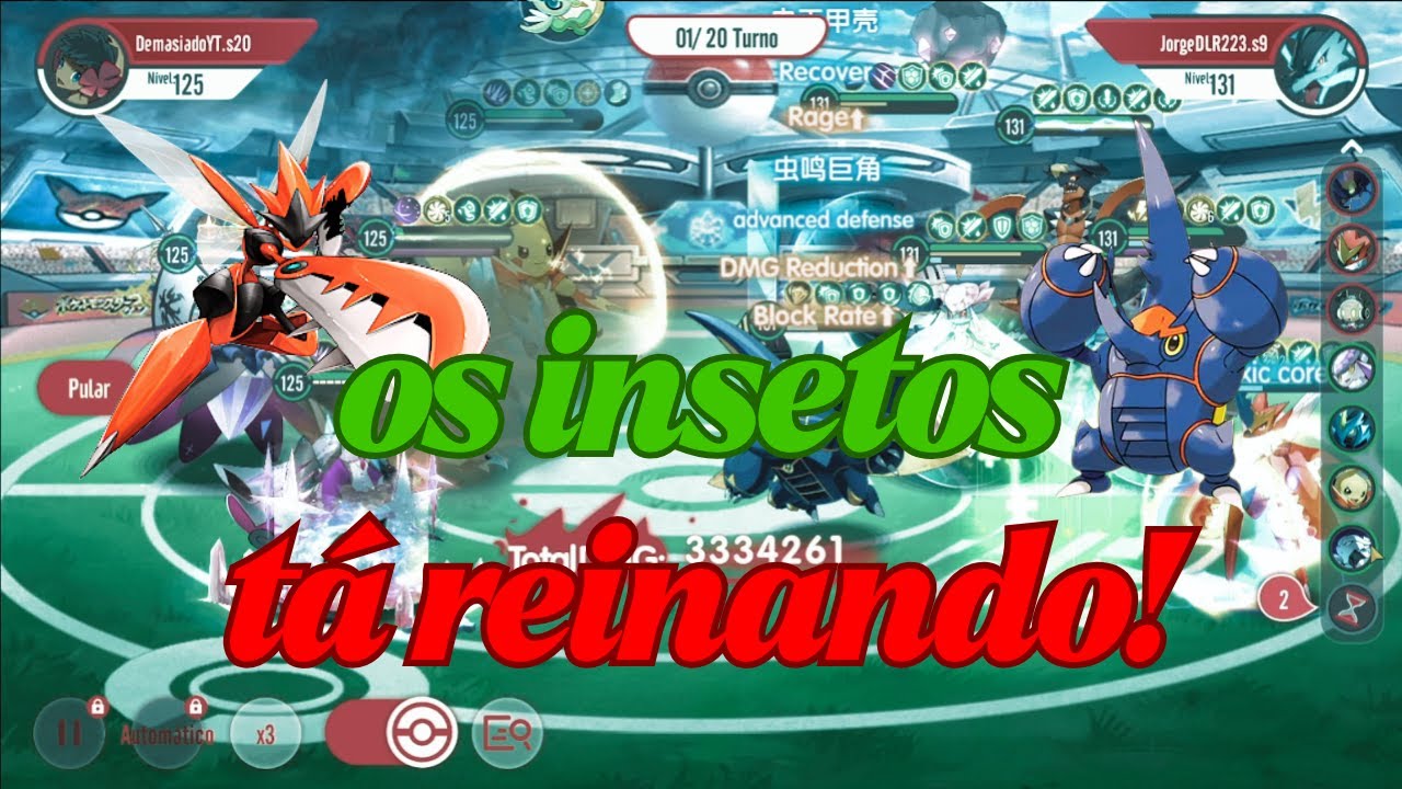 É ISSO MESMO? 🤔 POKÉMON INSETO DOMINANDO GERAL! 🐛🔥MEGAMON GLOBAL!