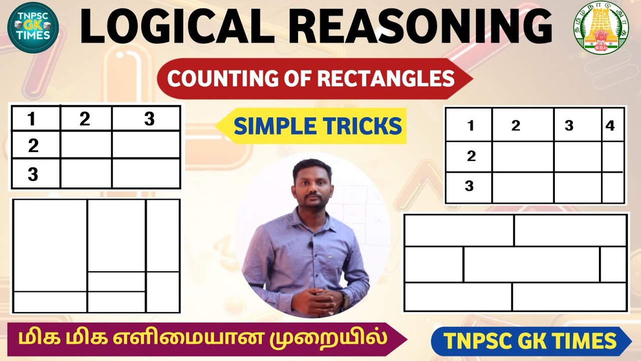 counting on rectangles|logical reasoning counting on figures in tamil|tnusrb|ssc|rrb|banking