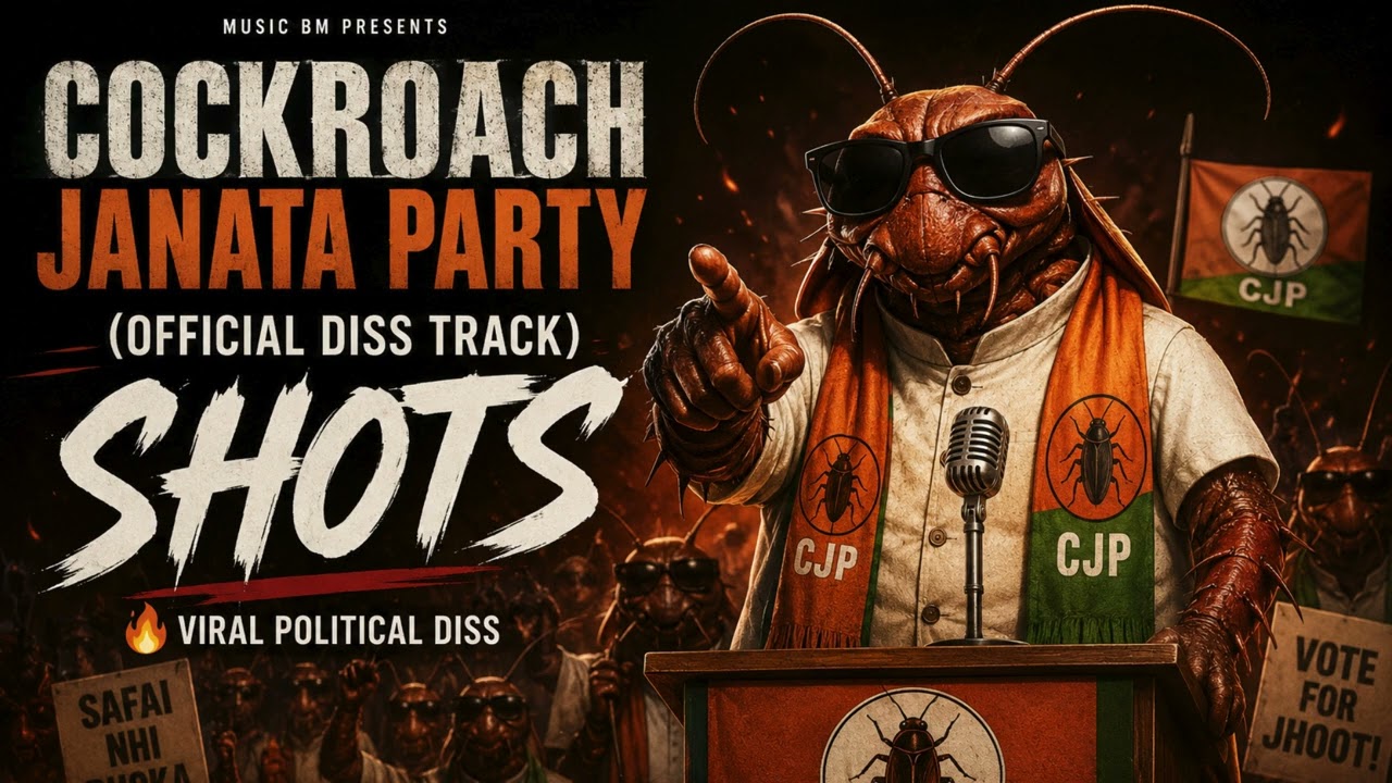 Cockroach Janata Party &ndash; &ldquo;SHOTS&rdquo; (Official Diss Track) 🔥 | Viral Political Diss | CJP Anthem 2026