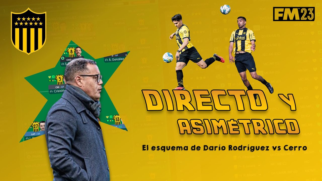 ANALIZAMOS LA TÁCTICA DE DARÍO RODRÍGUEZ 👩‍🏫 ESQUEMA ASIMÉTRICO 👩‍🏫 EXTRA: KITS 3D SUDAMAKERS FM23