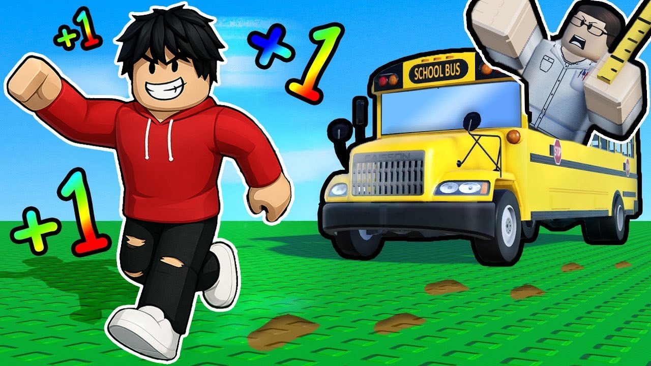 Every Second +1 SPEED to escape Roblox school
