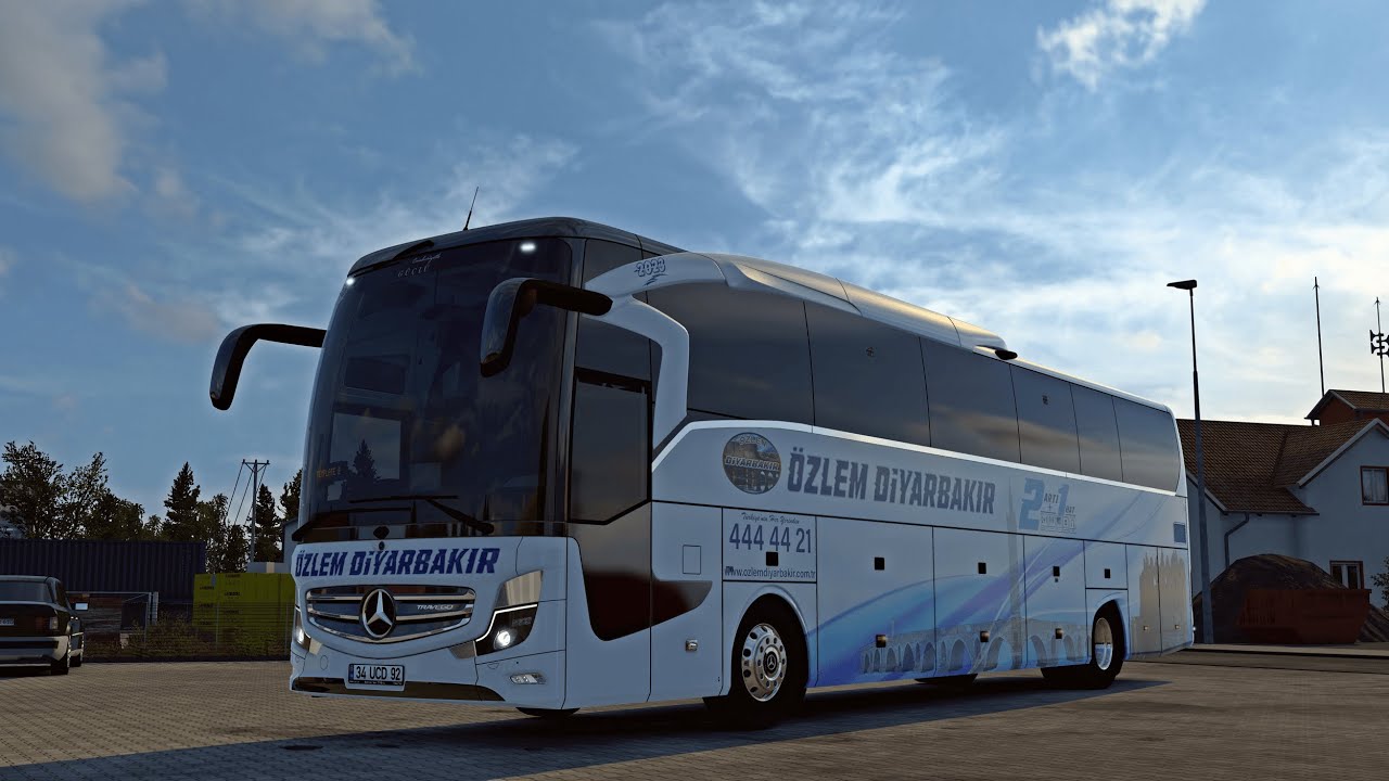 Özlem Diyarbakır | Yeni Travego 16 SHD | Diyarbakır-Bingöl-Erzincan Seferi #g29 #bus #ets2 #hvt