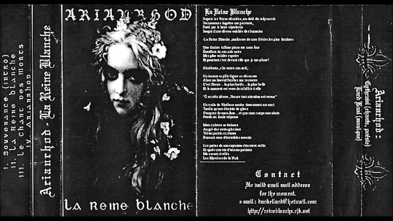 Arianrhod [CAN] [Raw Black] 2001 - La reine blanche (Full Demo)