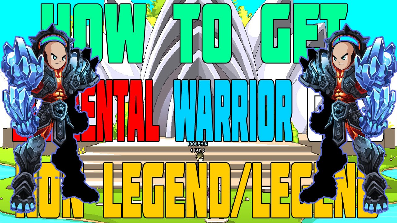 AQW How to Get Elemental Warrior Class (Non Legend/Legend)