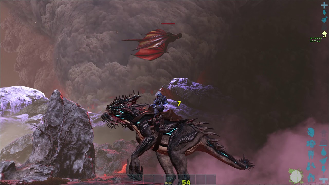 ARK Alpha Dragon VS One Velonasaur