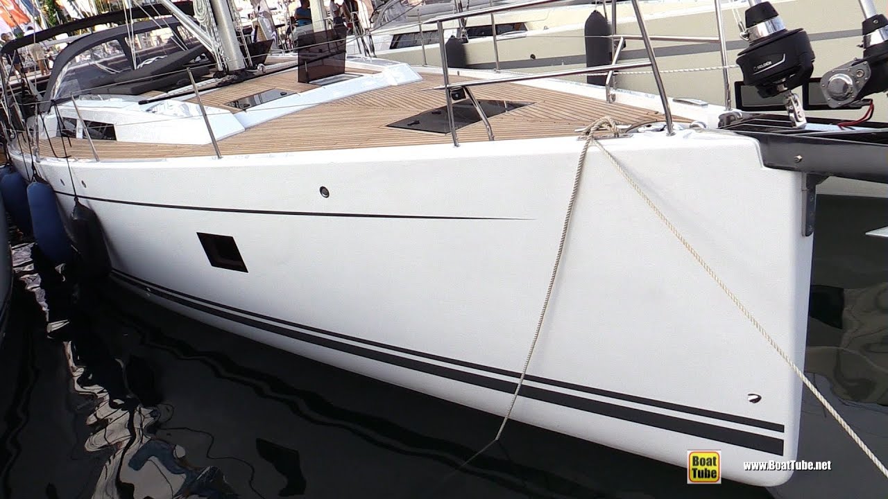 2019 Hanse 508 Sailing Yacht - Deck and Interior Walkaround - debut 2018 Cannes Yachting Festiv