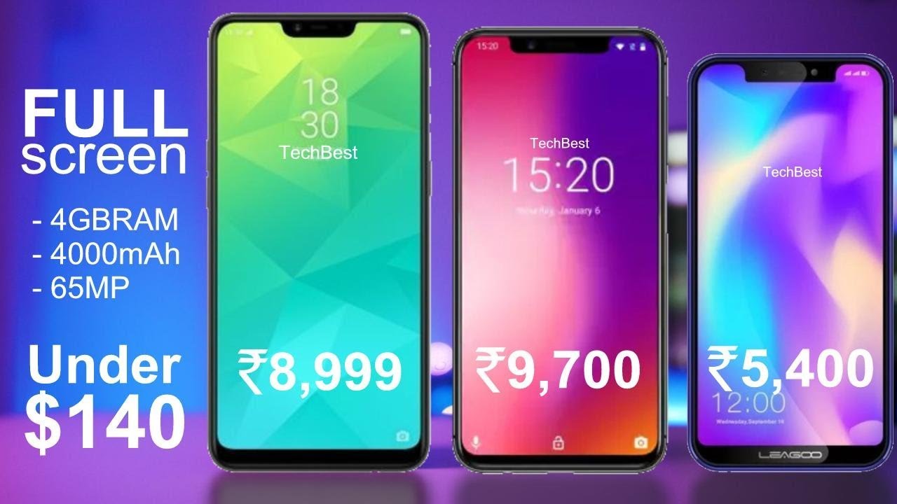 Phone Under 10000: Best Smartphones Under 10,000 INR / $140USD (with Notch)
