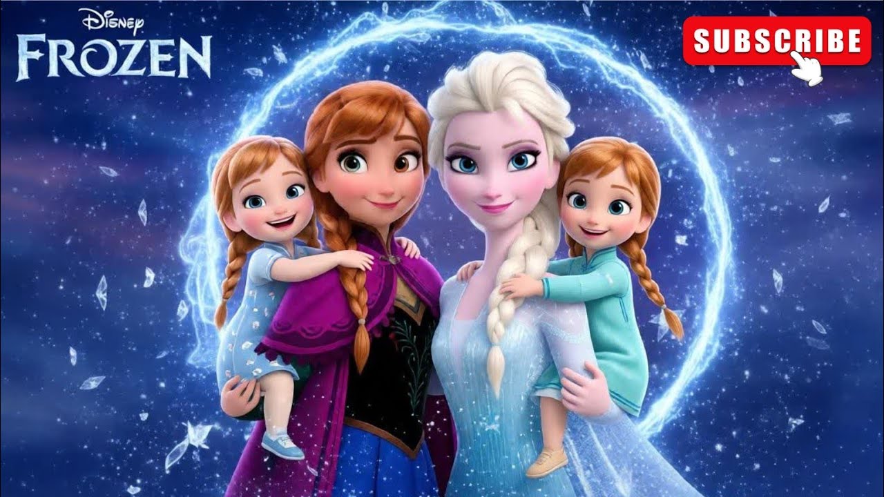 Le Dolcissime Figlie di Elsa e Anna! Una Nuova Magica Storia di Frozen🎵❄️#frozen #anna #elsa #olaf 