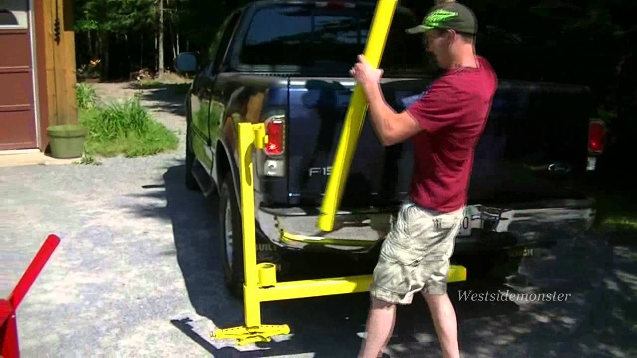 Homemade Receiver Hitch Crane