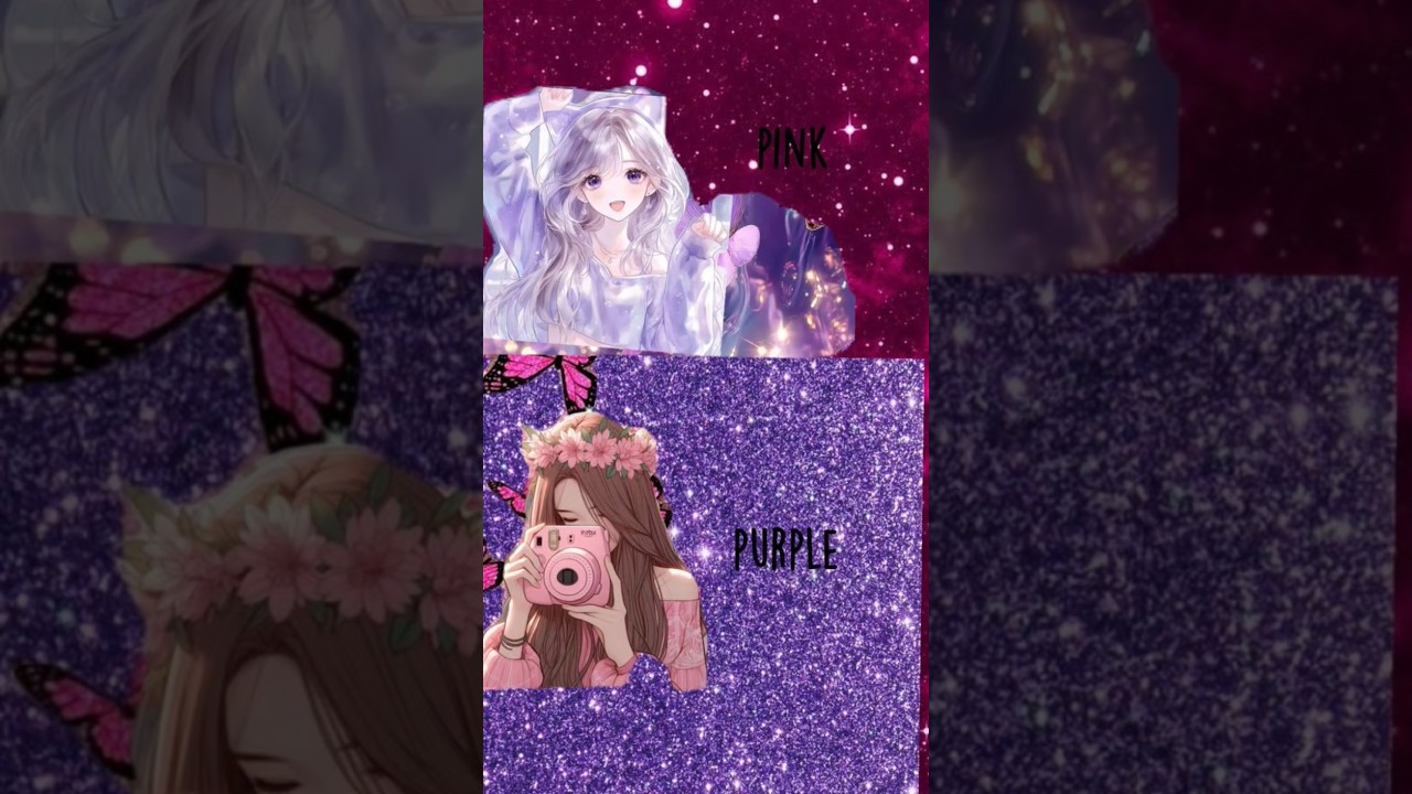 pink v's purple