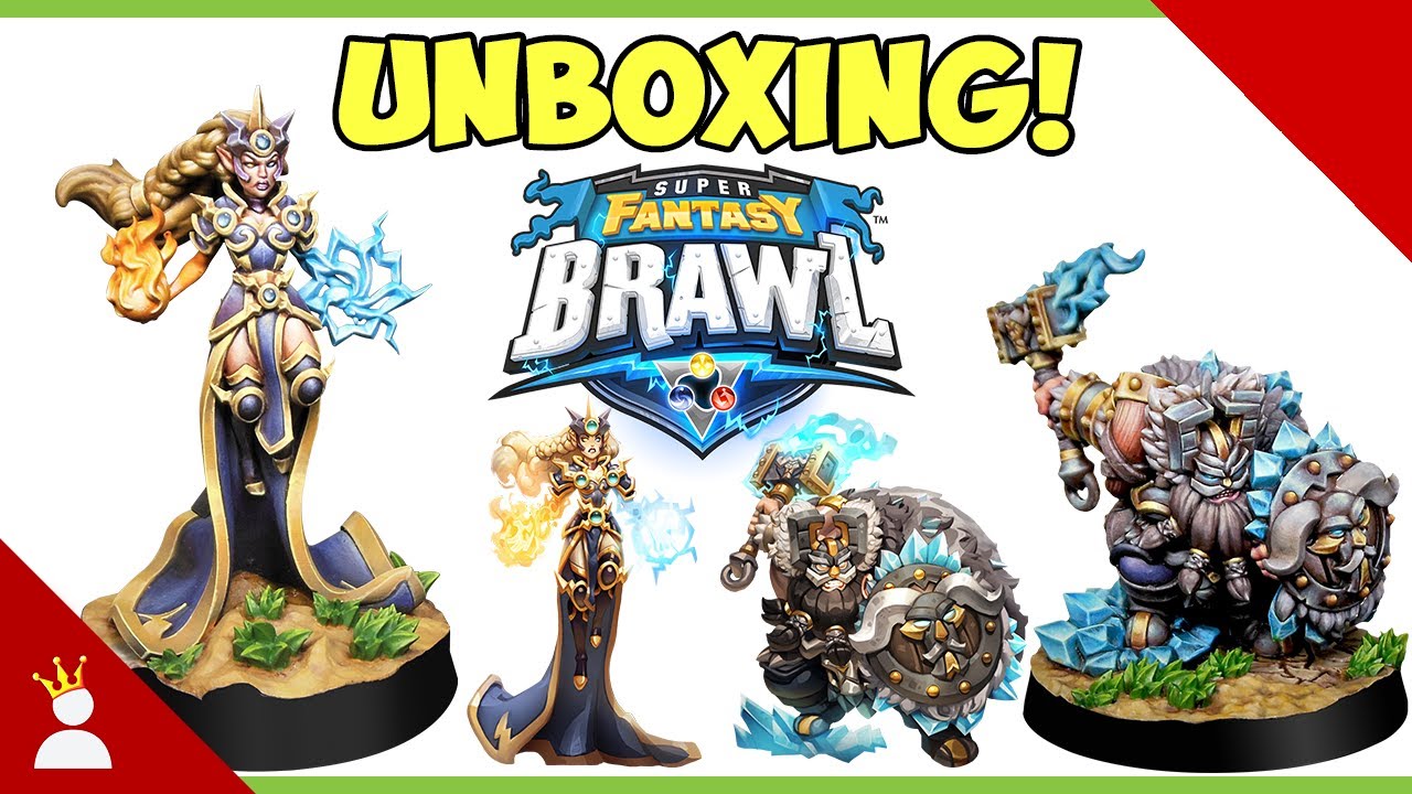Super Fantasy Brawl Detailed Unboxing!