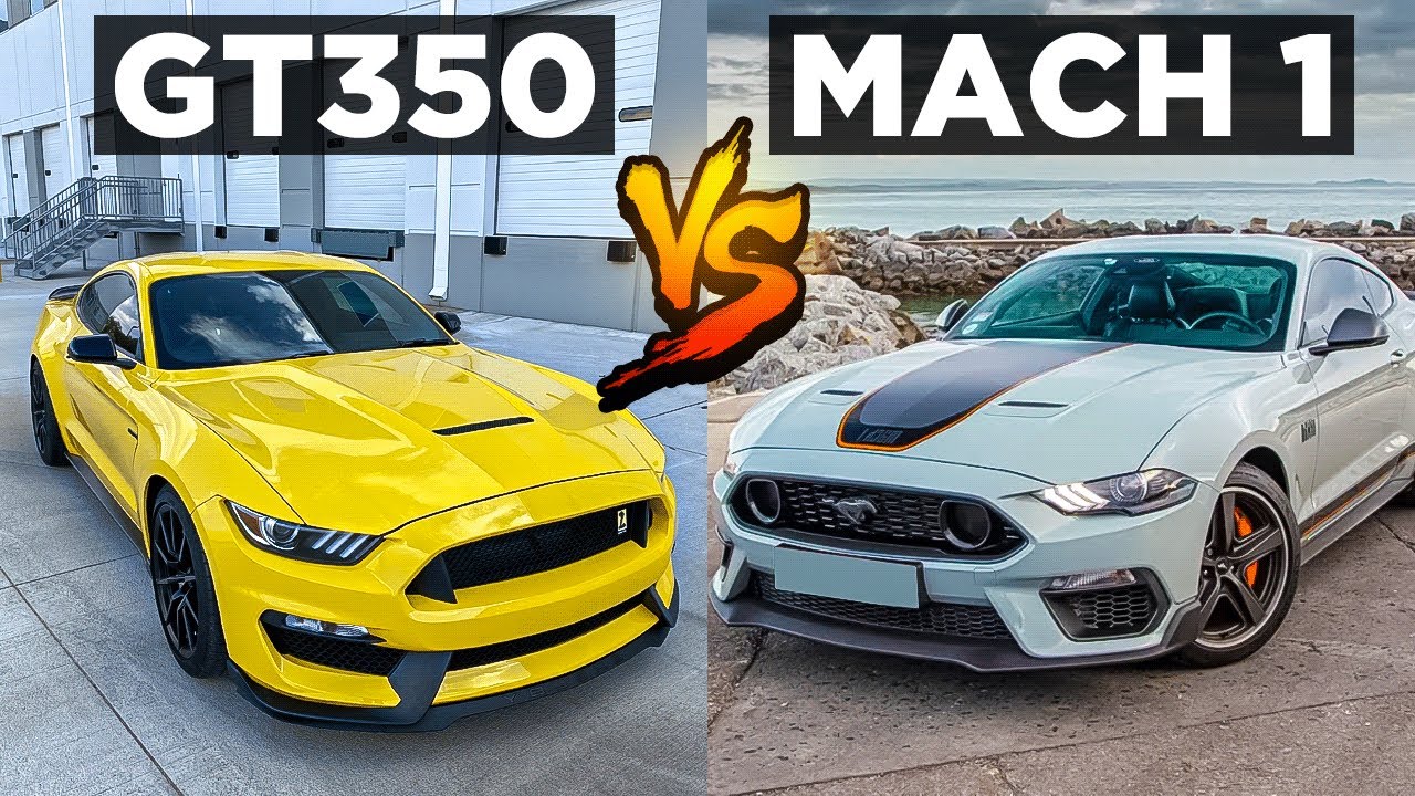 Shelby GT350 против MACH 1 — какой Mustang ЛУЧШЕ купить в 2023 году?