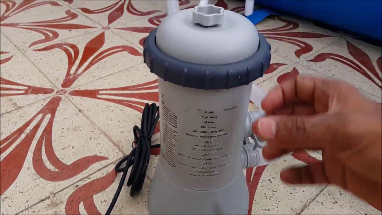 طريقة تركيب وتغيير فلتر المسبح