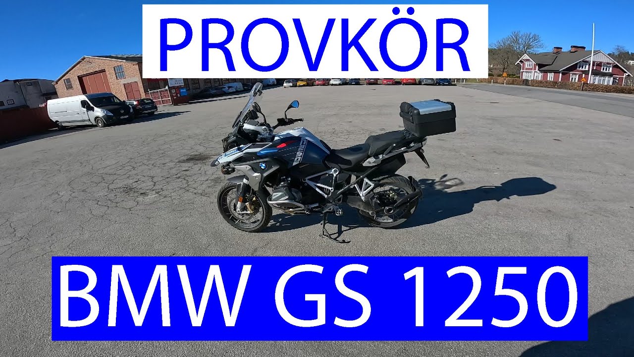 PROVKÖR  BMW GS 1250
