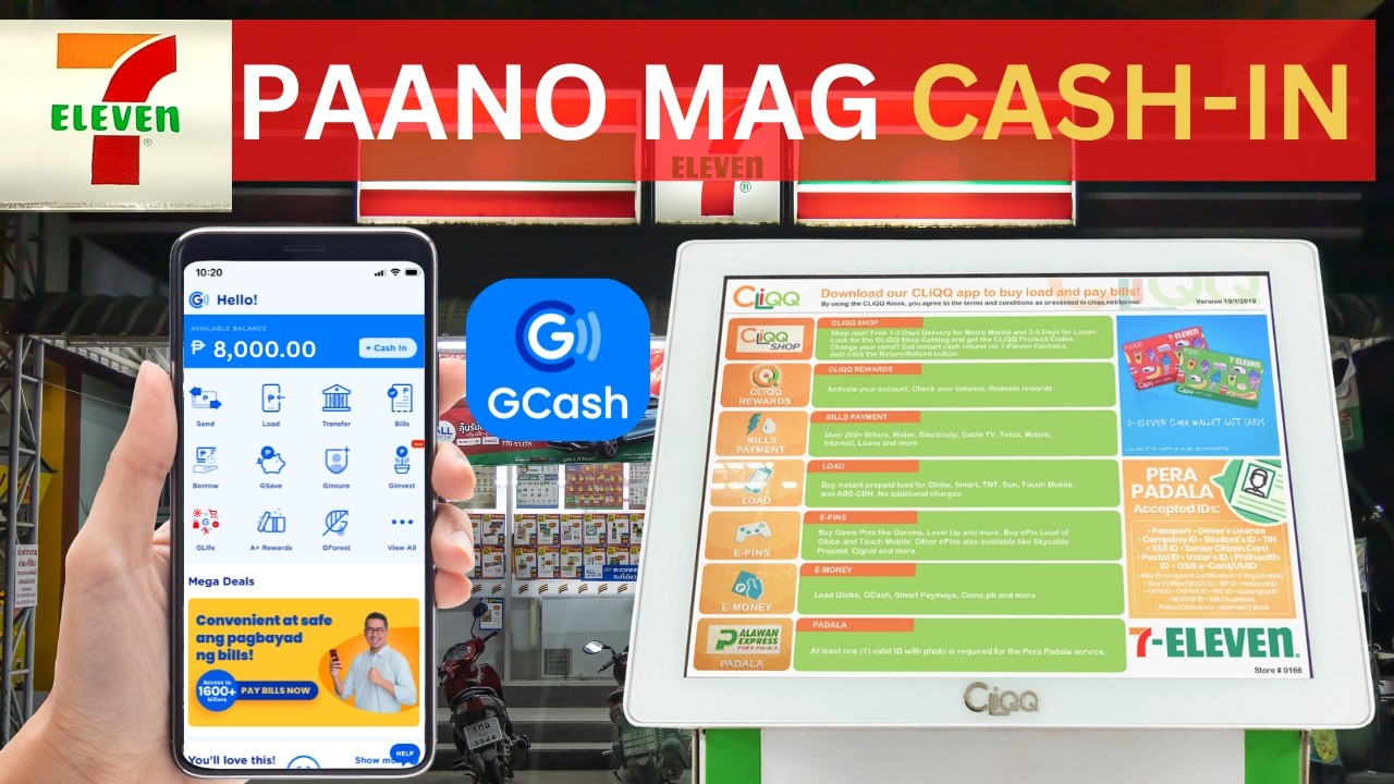 How to gcash cash in 7/11?(2024) #gcash #gcashcashin
