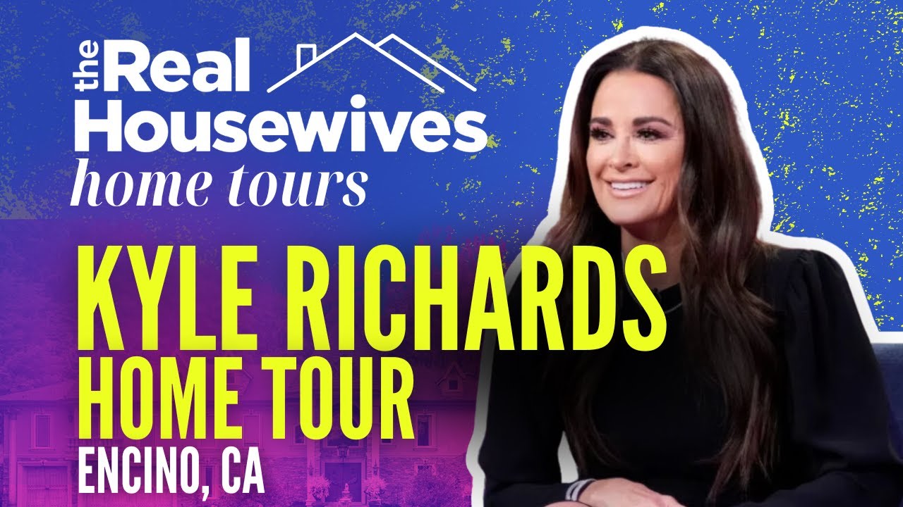 Inside Kyle Richards' $8.2M Encino Mansion