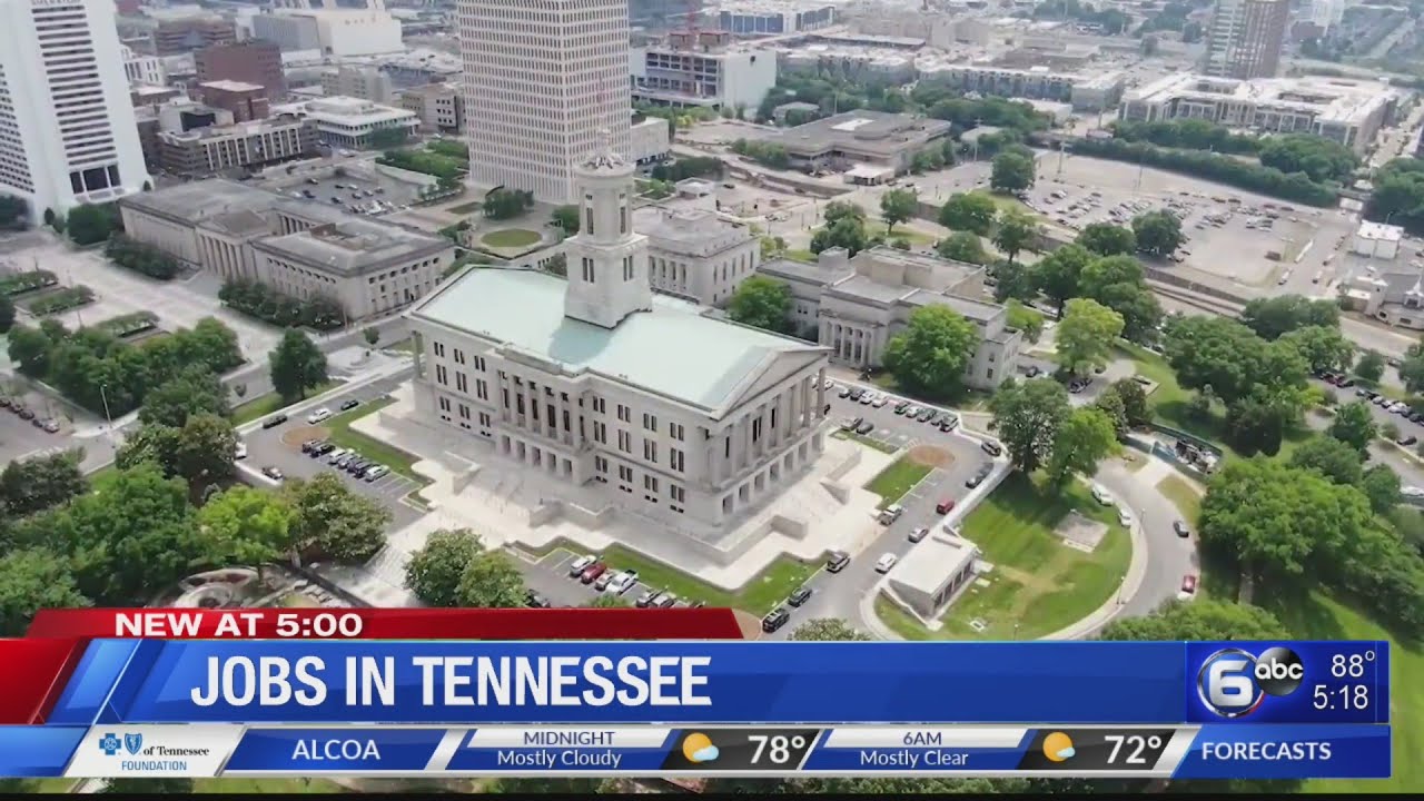 Jobs in Tennessee
