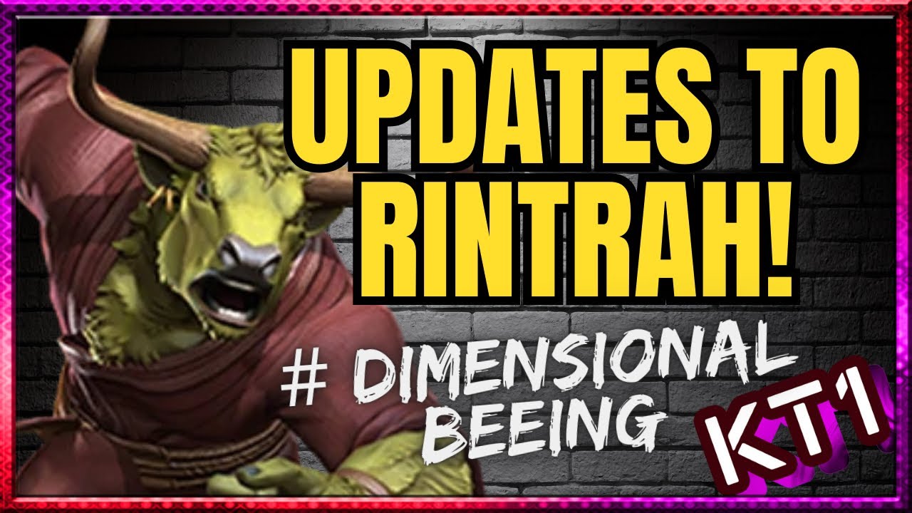 Rintrah Is Getting Some Changes! Let's Take A Look!