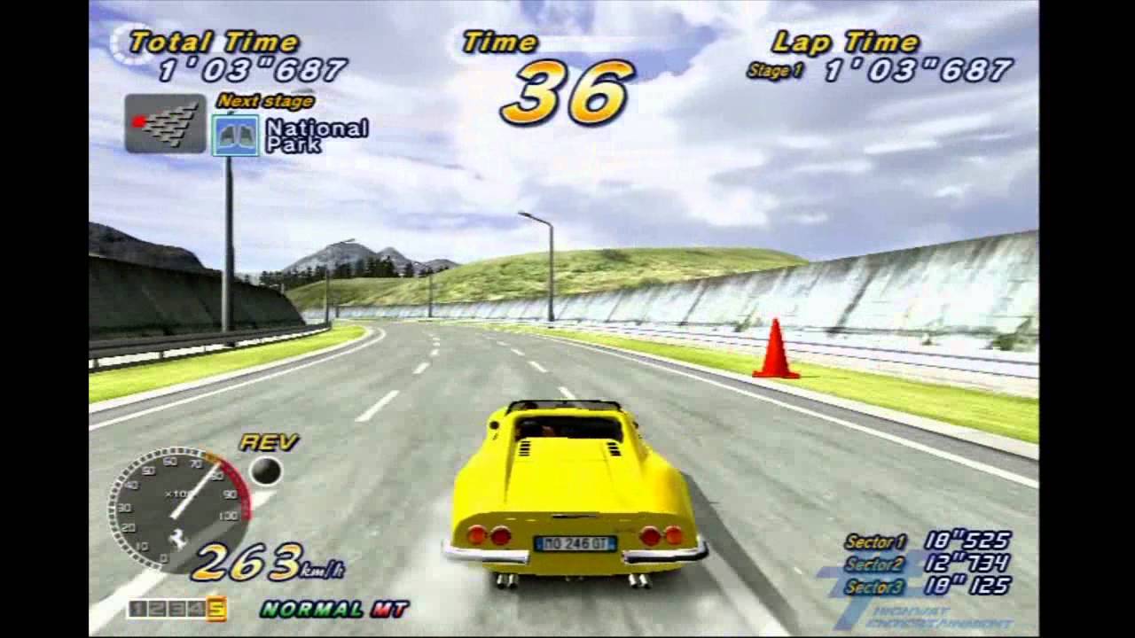 Outrun 2 Arcade Machine - Time Attack Mode