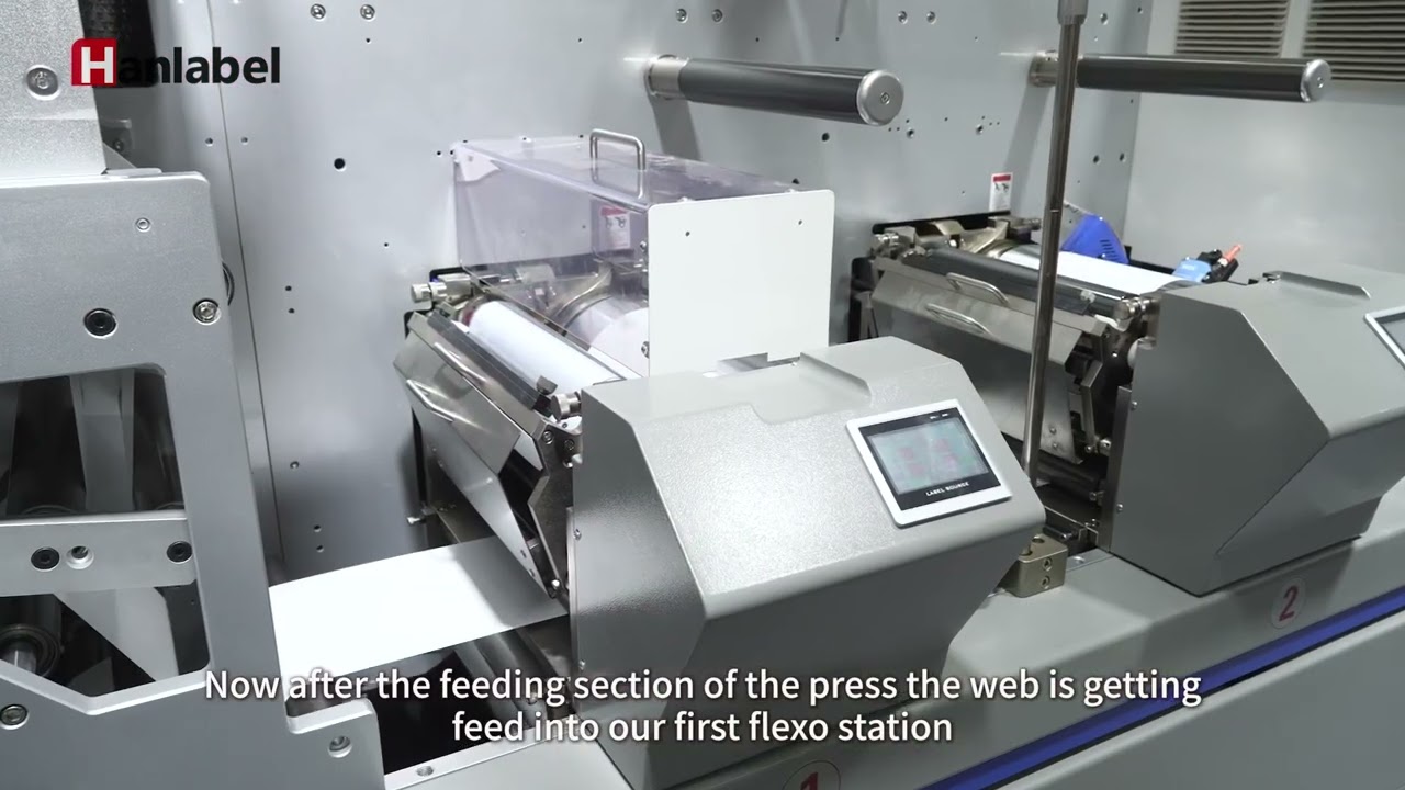 Video introduction   NonStop Hybrid inkjet printer HanLabel