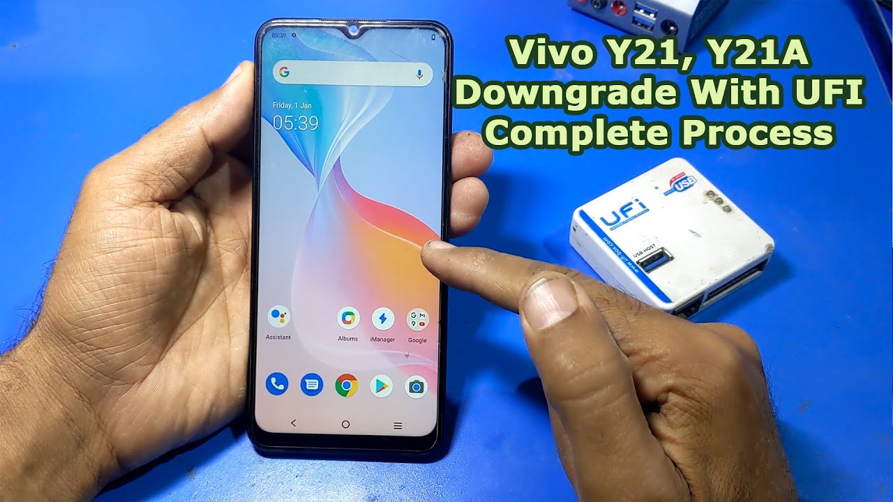 UFI Box Vivo Y21 Downgrade With UFi Complete Process