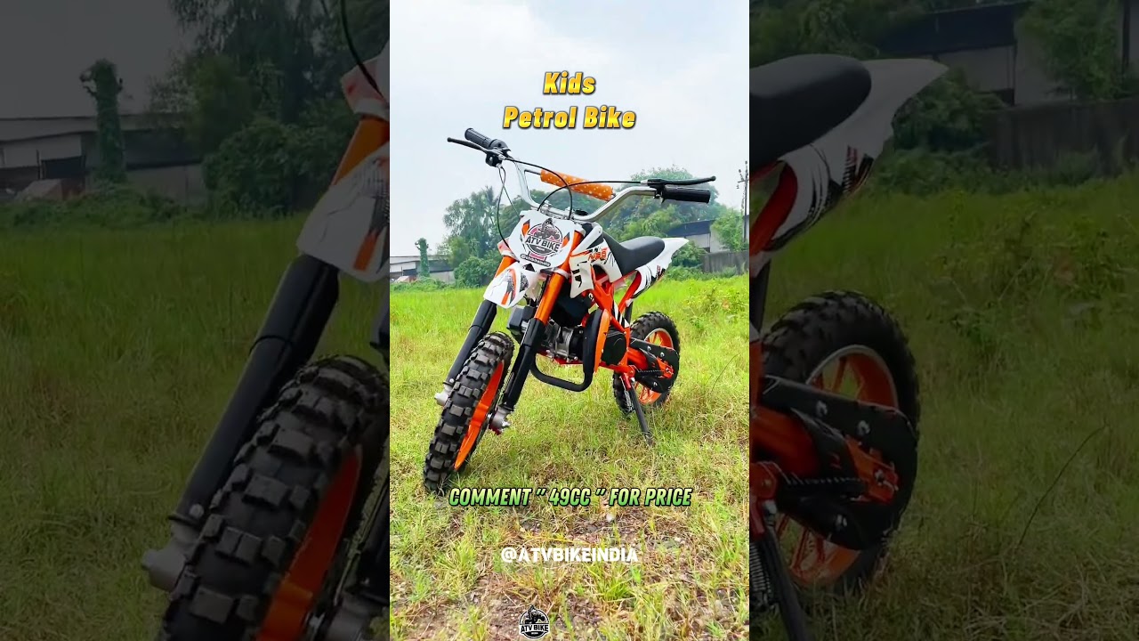 NEW 49CC DIRT BIKE FOR KIDS BIKE | ATV Bike In  India