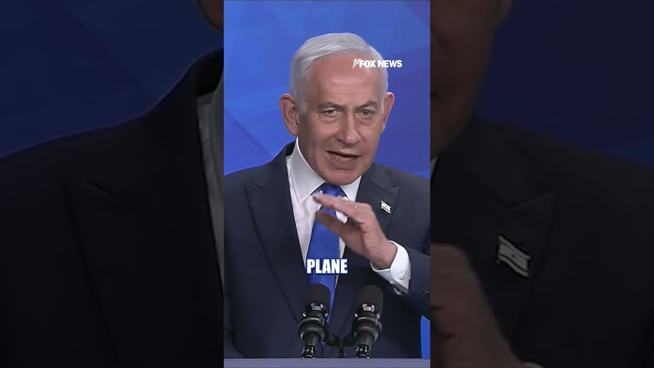 Netanyahu addresses Israel after cockpit ATTACK on plane