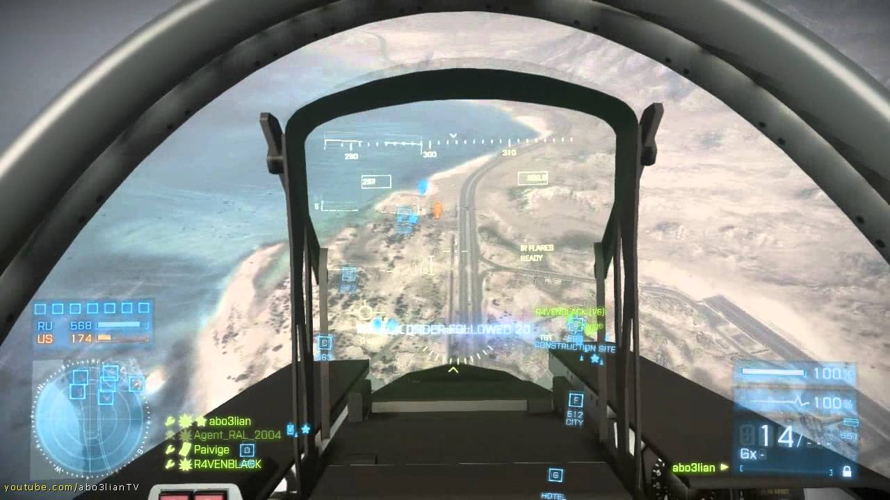 BF3 - Jet Gameplay 23-1 جت - ليش البي سي لباتل فيلد 3 ؟