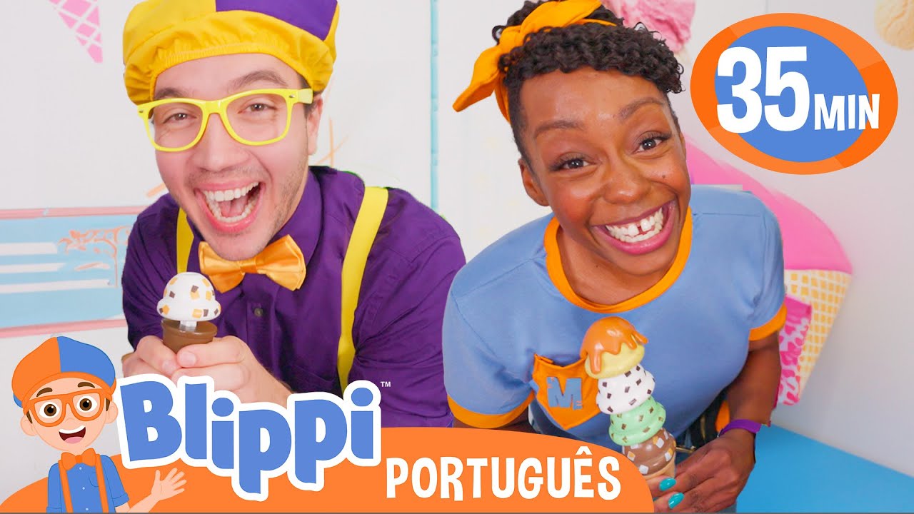 Blippi e Meekah ao Contrário! | MELHORES EPISÓDIOS DO BLIPPI! | Vídeos Educativos para Crianças