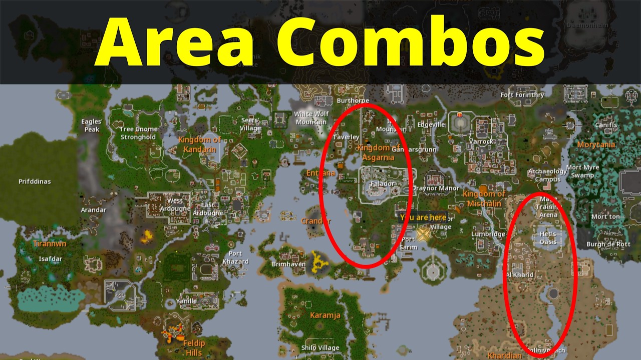 REGION COMBINATION Guide for Different Play-styles | #runescape Leagues II Equilibrium