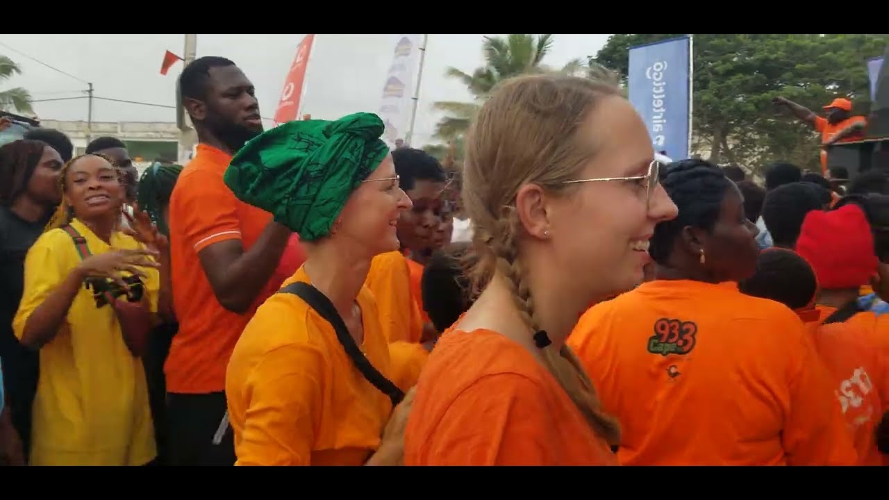 The biggest street carnival in Ghana, Ogua fetu afashe orange Friday festival