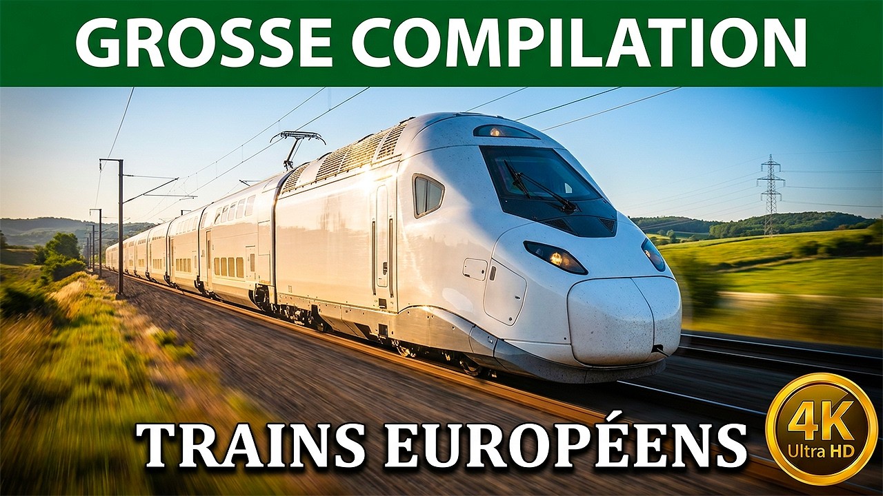 TGV M SNCF / GROSSE COMPILATION DE TRAINS EN 2023