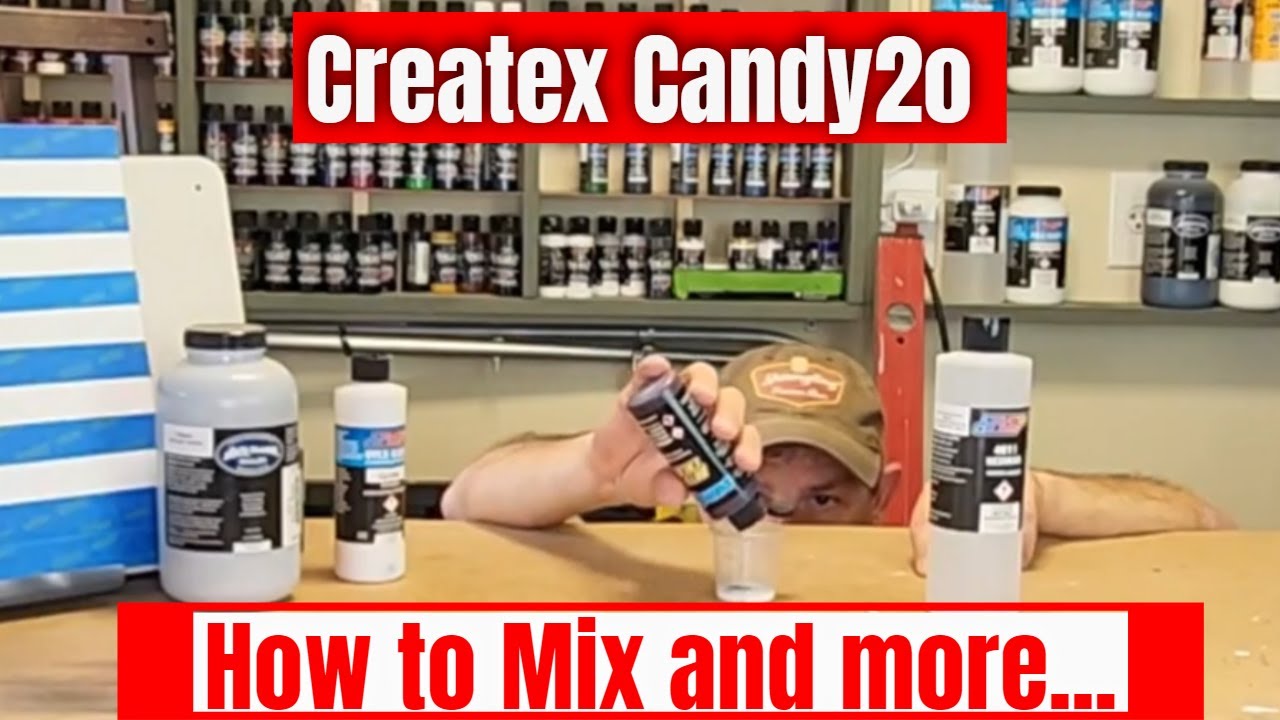 Как смешивать и использовать Createx Candy 2o &mdash; ответы на ваши вопросы