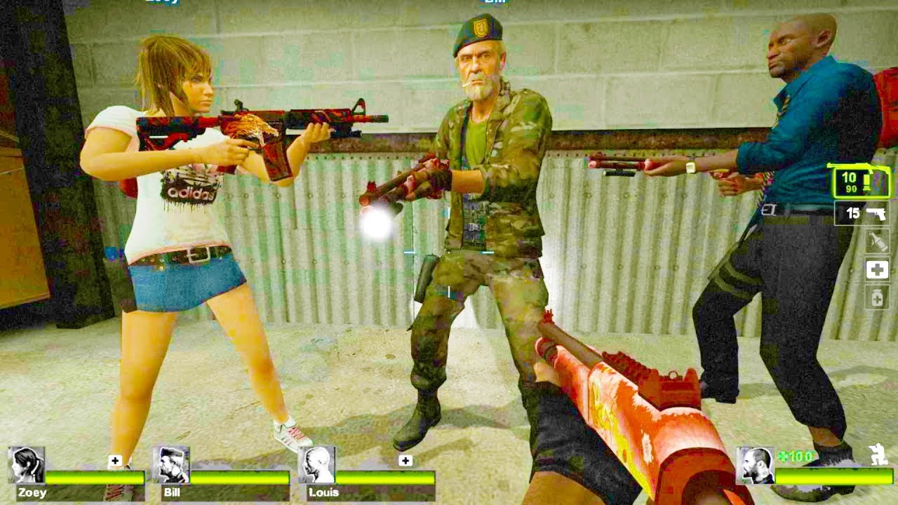 Left 4 Dead 2 - Death Row Custom Campaign Gameplay Walkthrough