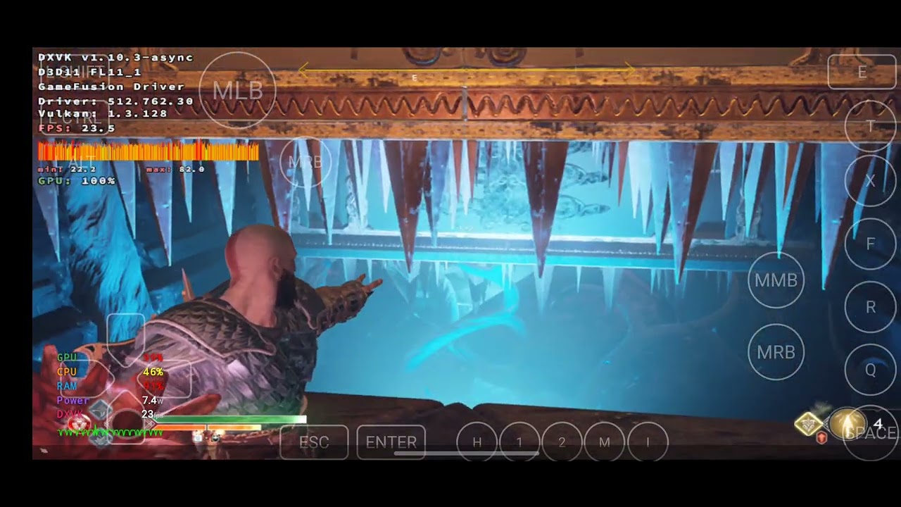 god of war gamefusion pc emulator samsung galaxy s24 ultra
