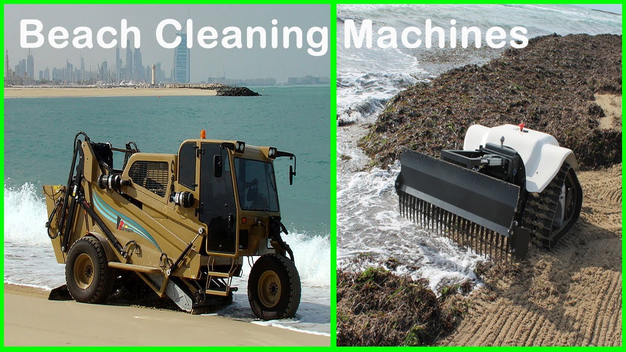 Best Beach Cleaning Machines And Advance Cleanup Equipment Compilation -2