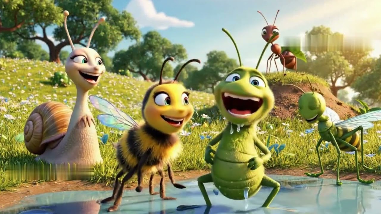 The Clever Ant and Friends🐜The Shadow in The Grass🐜Animation Box