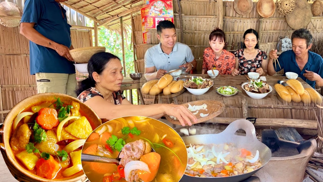 Vịt Nấu Lagu Chấm Bánh Mì Đậm Vị Miền Tây | Hương Vị Món Ăn Miền Tây | KBMQ T186