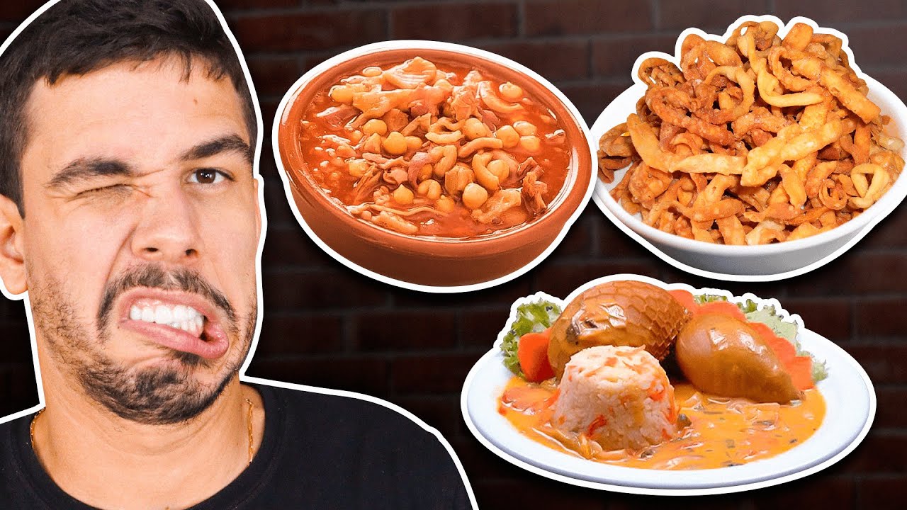 Provamos Comidas Típicas Bizarras do Brasil