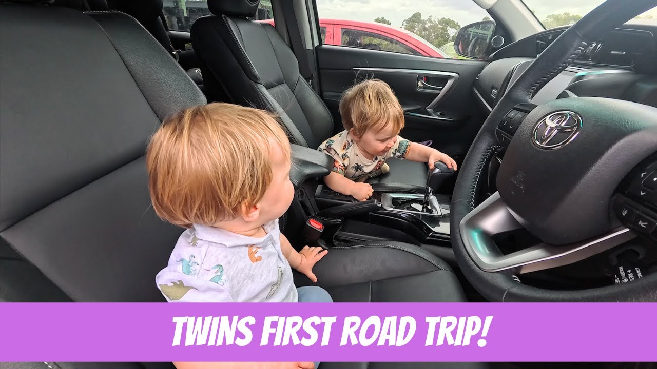 Twins first road trip / Inverloch Big4 Tour