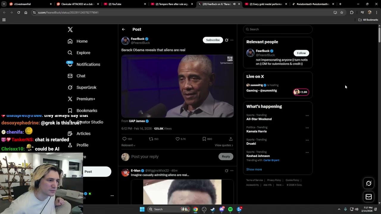 xQc совершил спасение, одержав победу, после того как едва не отменил свой удар.