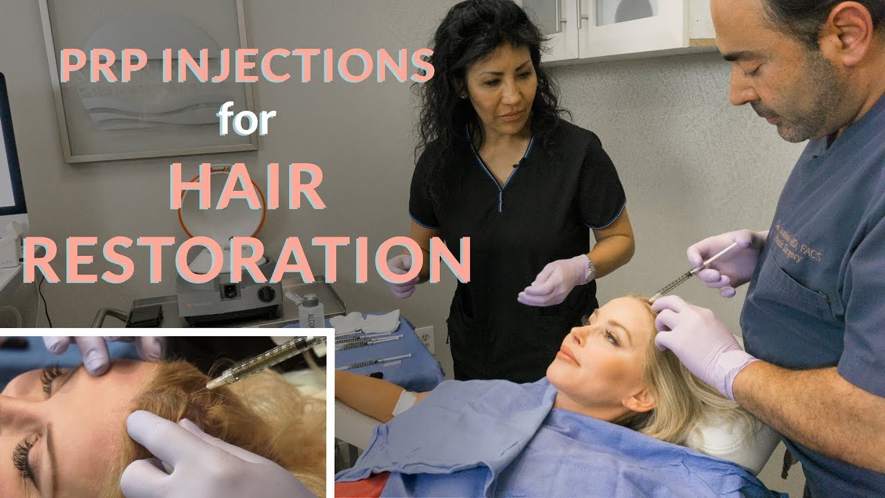 PRP Injections For Hair Restoration Over 50