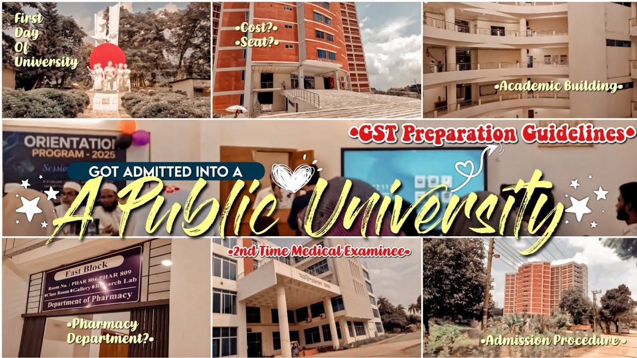 I Got Admitted to a Public University! 🎓 My GST Exam Journey & Tips