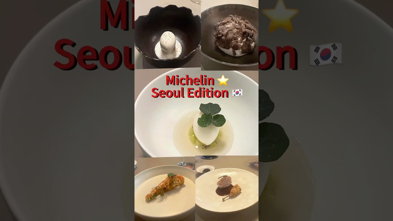 Culinary Class Wars: Dining at Chef Jun Lee&rsquo;s 2-Star Soign&eacute; Seoul! ⭐⭐ #shorts #culinarywars