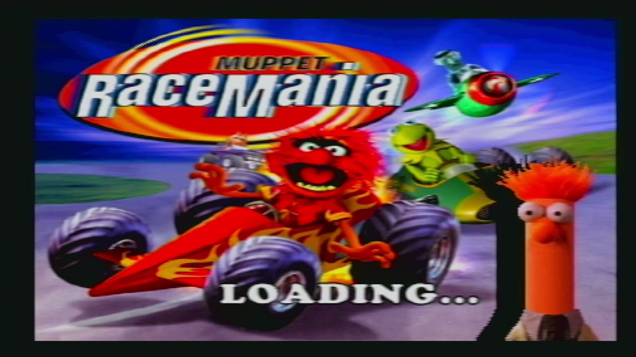 Muppet RaceMania - Start & Menu (PS1 / PSX)