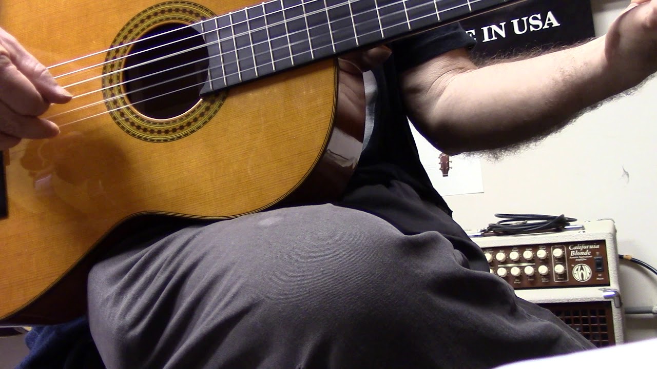 Phantom Guitarist Evaluates Classical Guitars- the Yamaha GC12 (Canon mic)