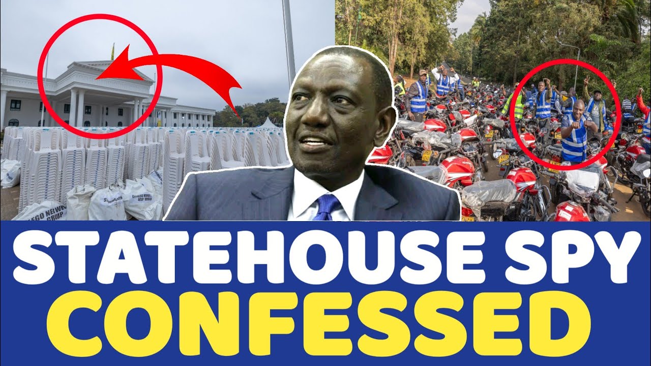 STATEHOUSE SPY Confessed - Leaving Ruto EXPOSED Badly - Leaked VIDEO You Won't Believe!