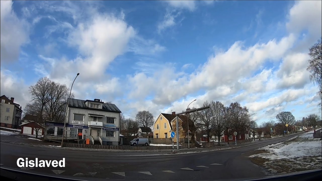 Kör från Gislaved till Tranemo