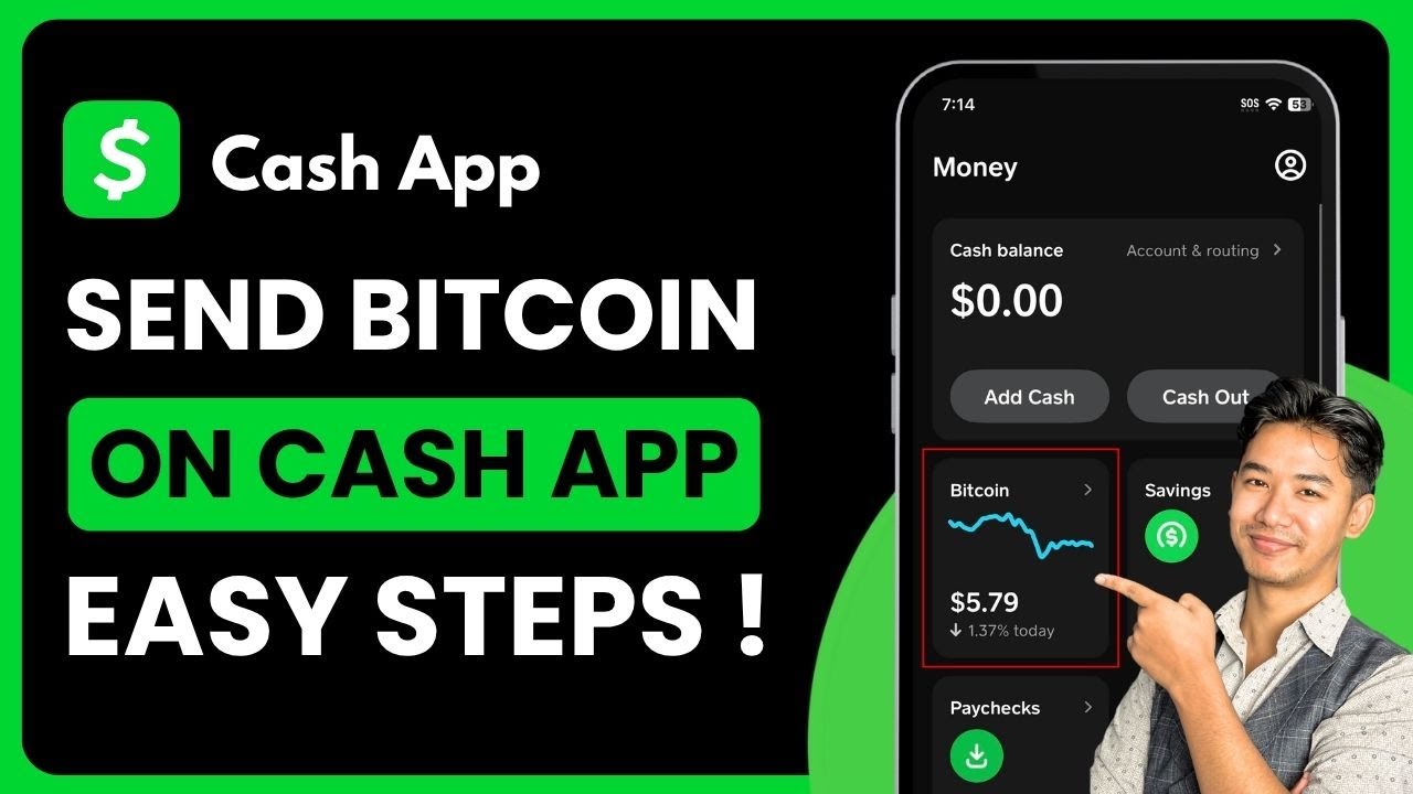 How to Send Btc on Cash App !