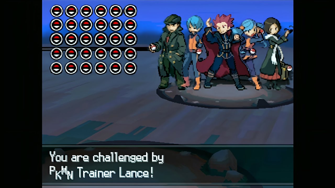 Pokemon Volt White 2 Redux - Lance & The Elite Weather Quintet @ Victory Road (30v6, Challenge Mode)